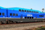 San Diego "Coaster" coach #2404 in new scheme.